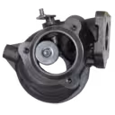 Carcaça de turbina para turbo SAAB 9-5 B235E vista frontal