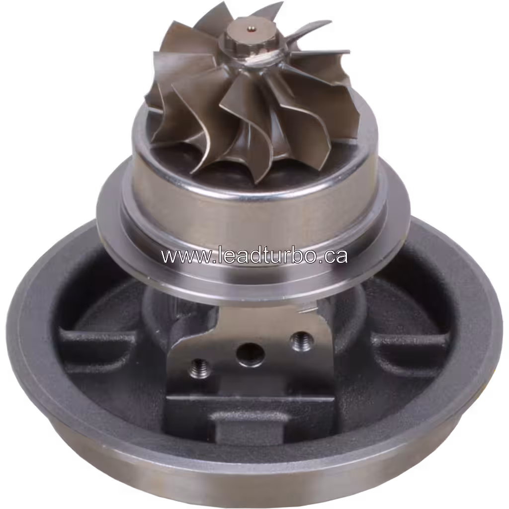 Core турбокомпресора 7C8632 S3AS для CAT D6G 14G D6D bottom 45 degree view