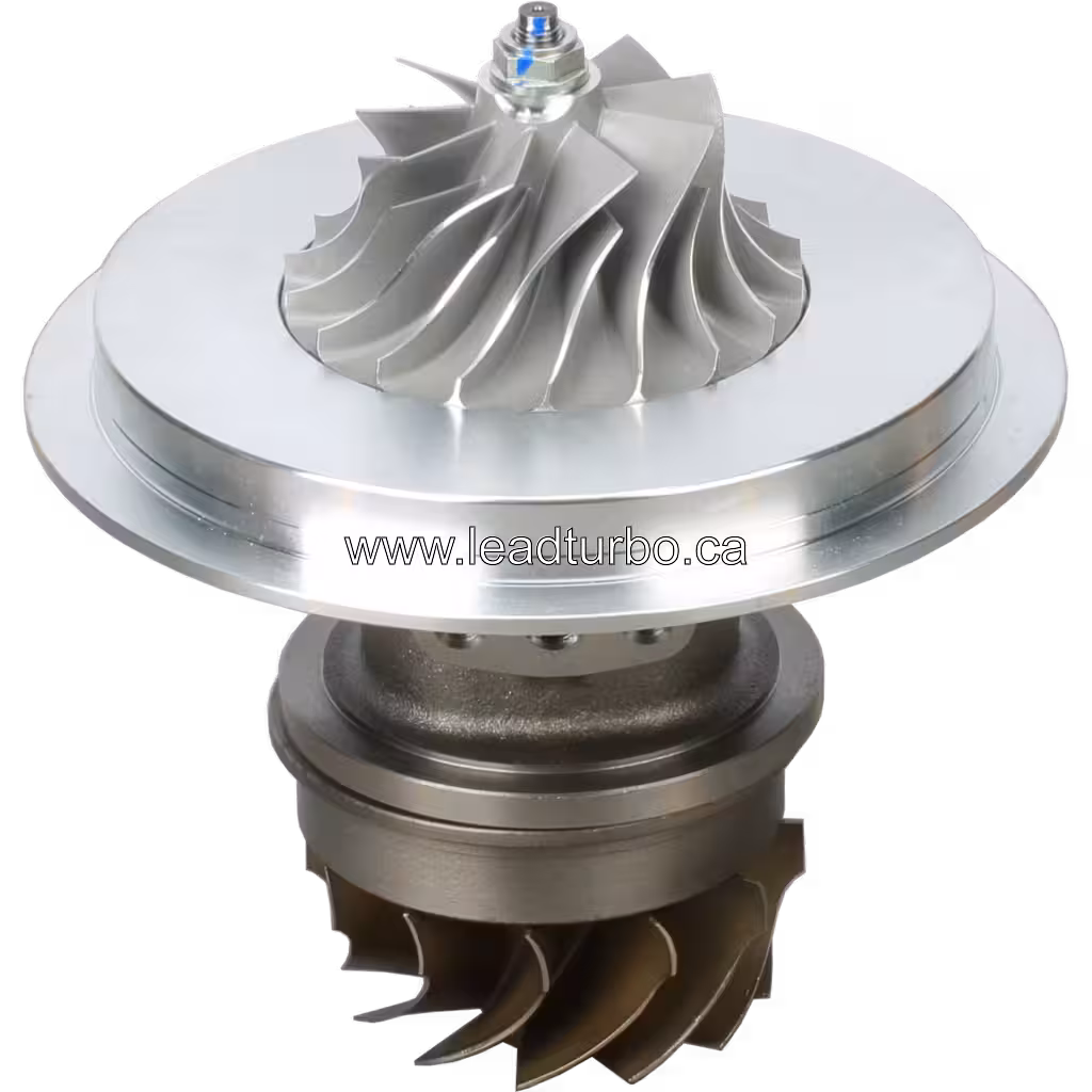 Core turbo Komatsu PC600-8E vue supérieure 45 degrés