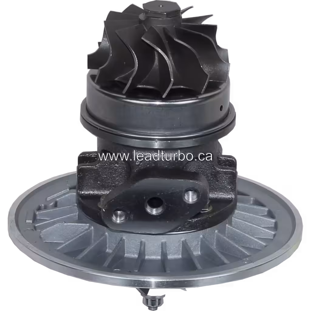 Core Turbosprężarki TO4E35 452077-5 do Perkins 1006 6THR3 bottom 45 degree view