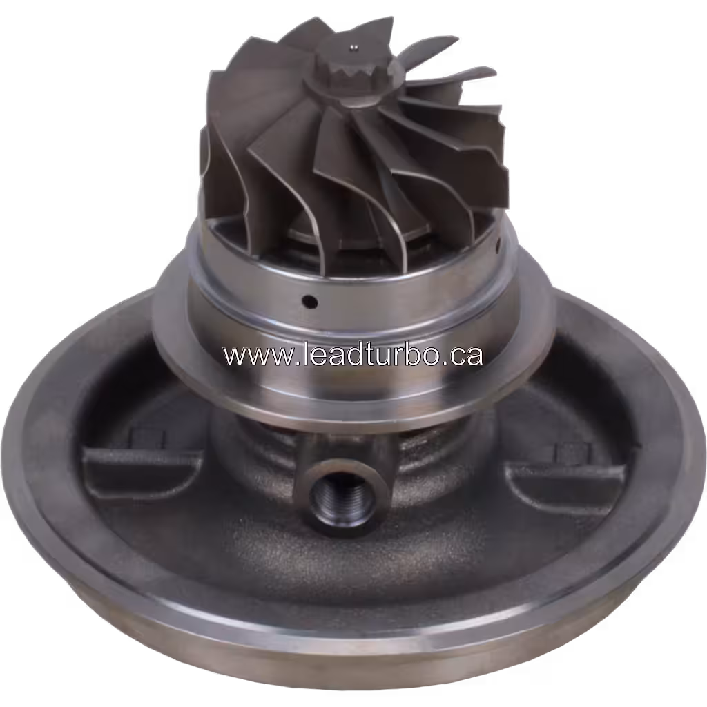 Detalle de la carcasa del core HX55W para motor Cummins