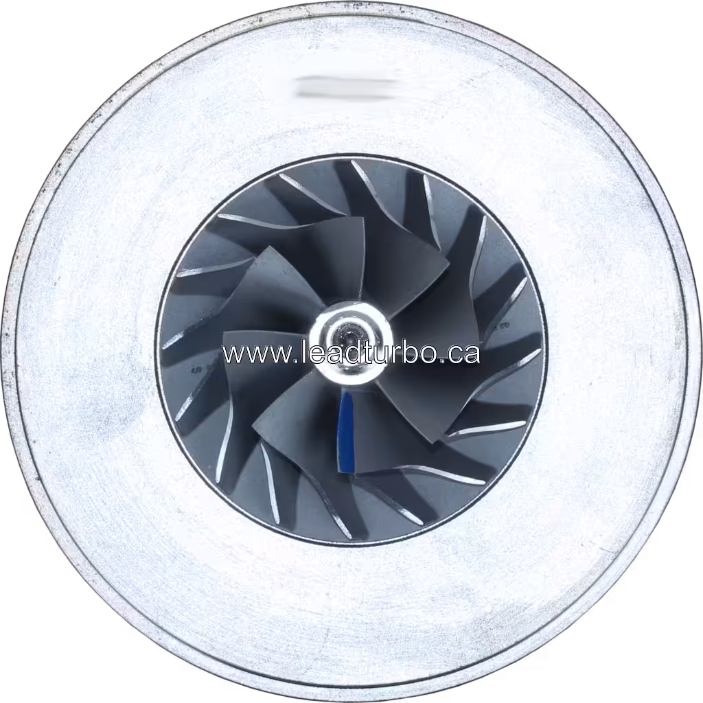 Core de Turbocompressor HX35 3539697 para Cummins 6BTA top view