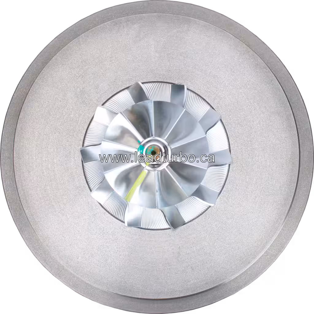 Core turbosprężarki 204-1530 S410W068 do CAT C18 top view