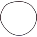Vue de dessus de l'O ring de turbo J96