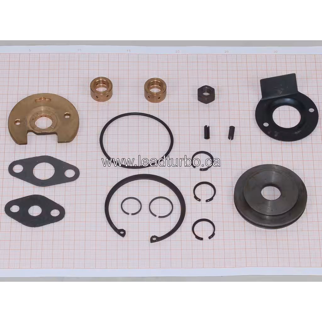 Kit de réparation turbocompresseur 311603 pour Renault R340 45 degree view