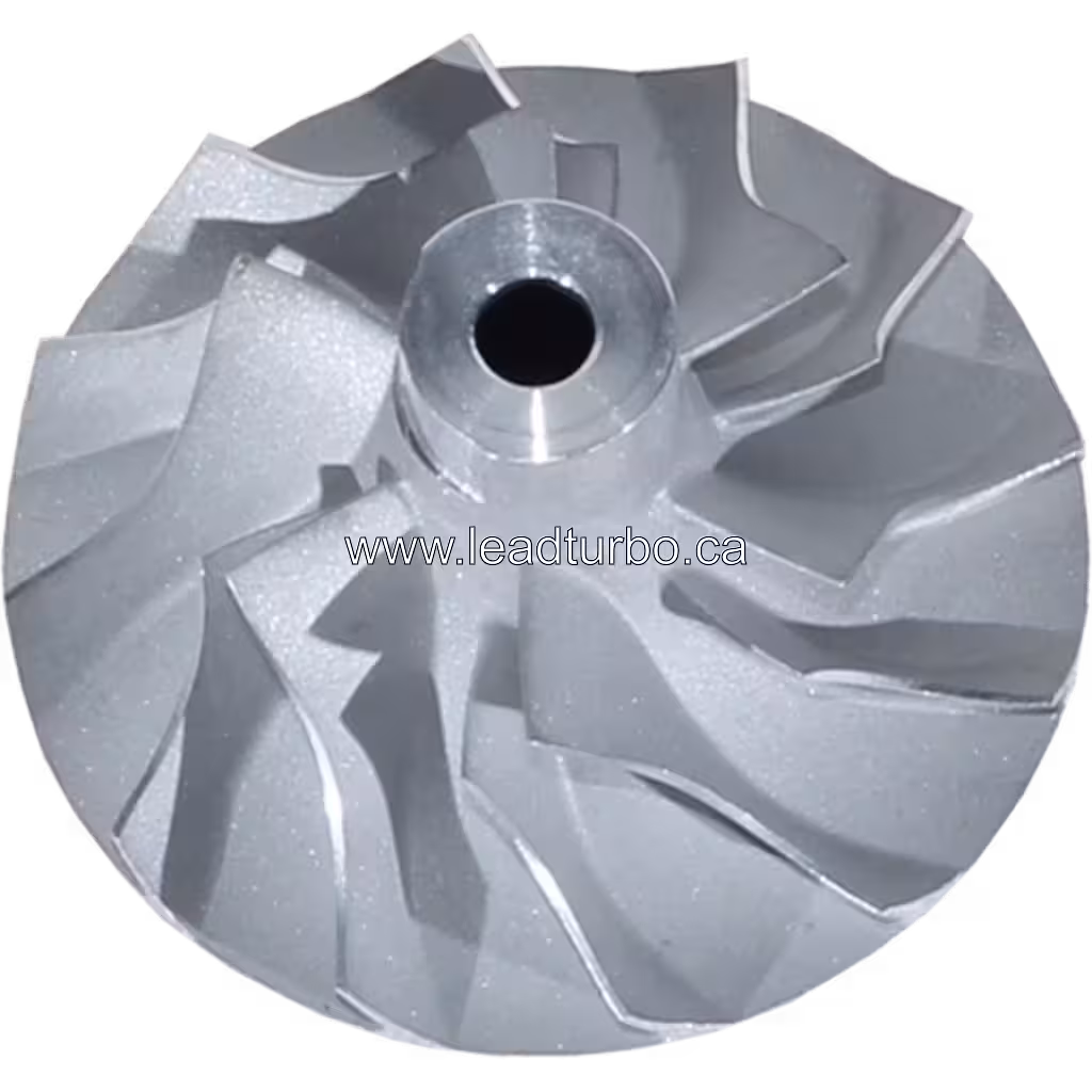 Koło sprężarki 49178-09710 CW do turbosprężarki TD05-10A 45 degree view