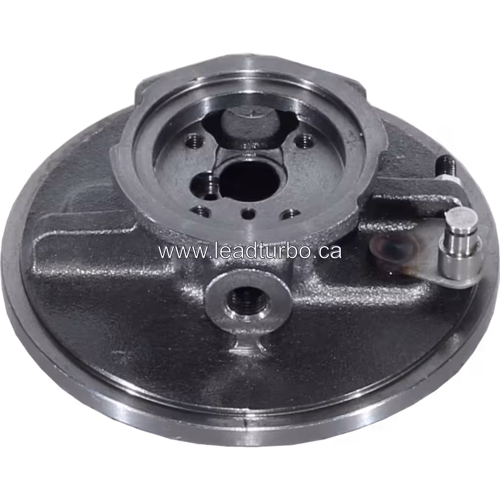 Korpus łożyska turbosprężarki 722282-0022 GT2256V do Land Rover bottom 45 degree view