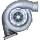 Daewoo DH370 Turbocharger Assembly Side View
