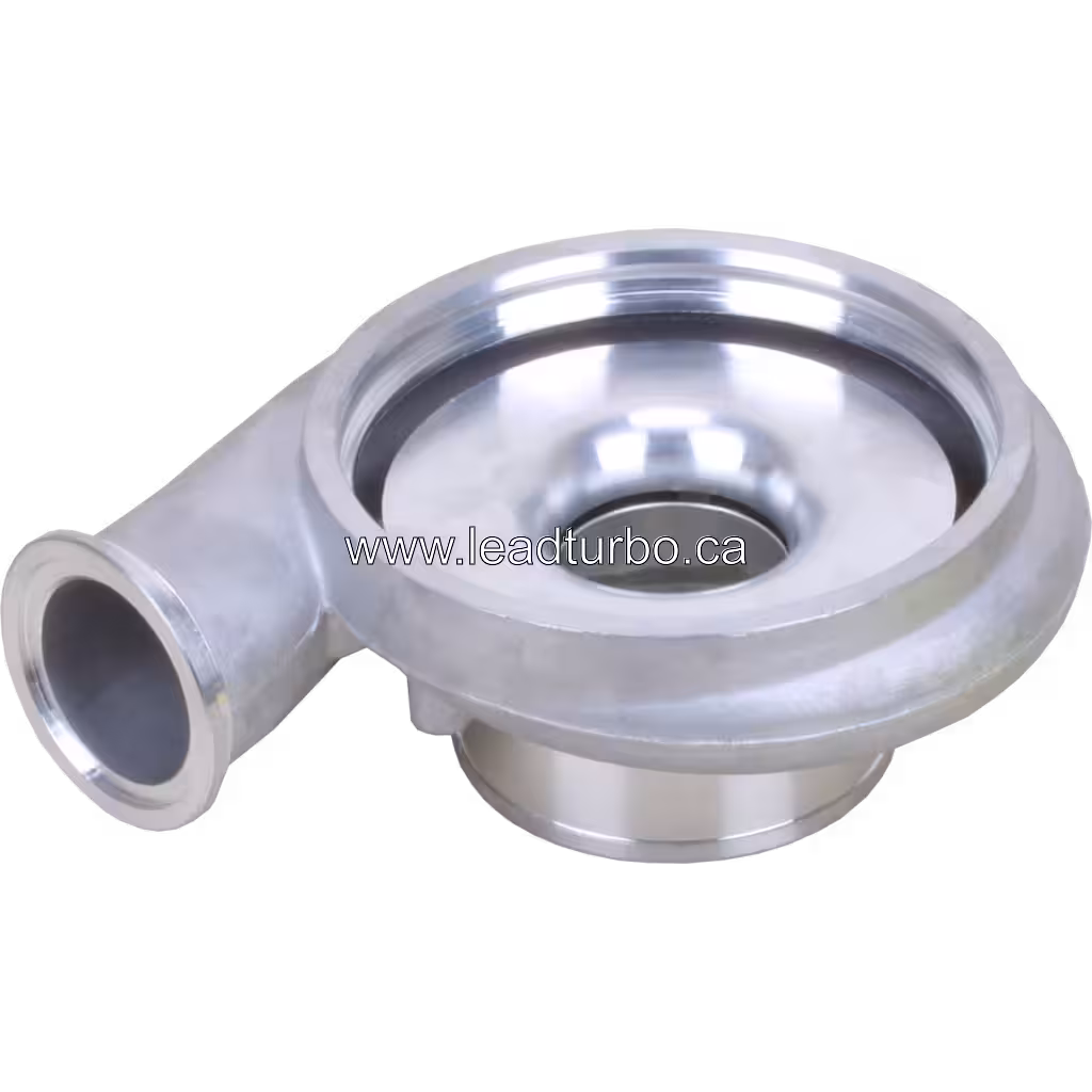 Obudowa sprężarki 4042333 CH HX35G do Cummins CNG 233HP bottom 45 degree view