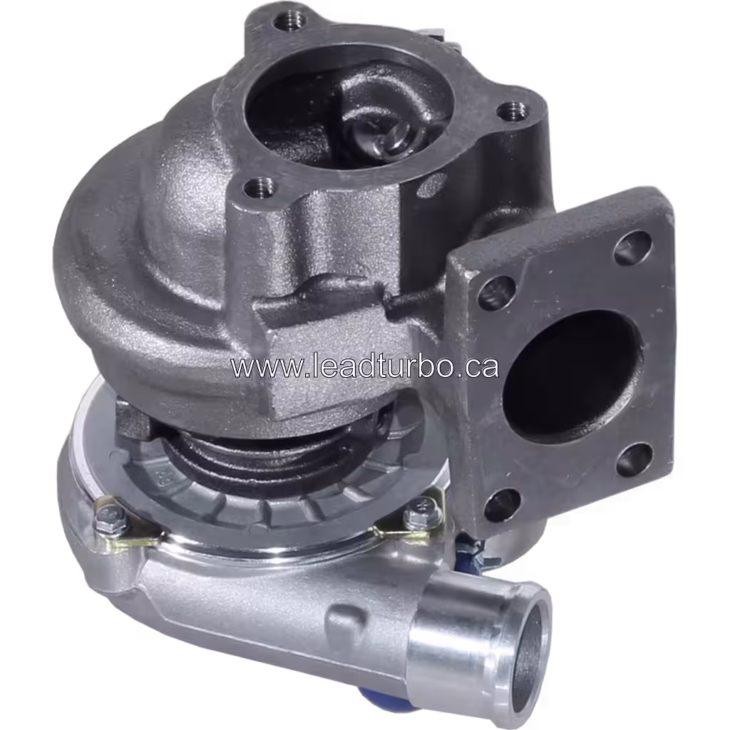 Турбокомпресор для Perkins 1103A 75HP (Cummins) bottom 45 degree view
