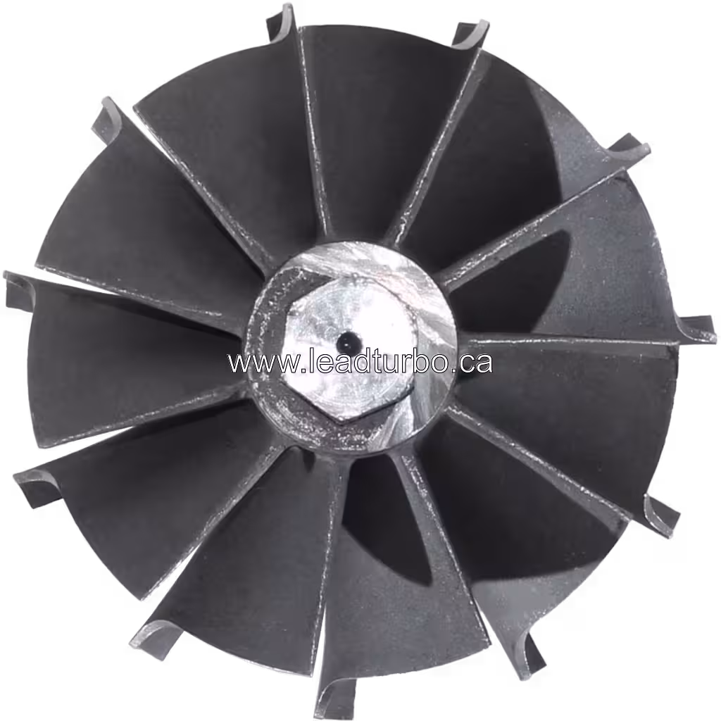 Roda de turbina KTR110G-EC4A vista lateral