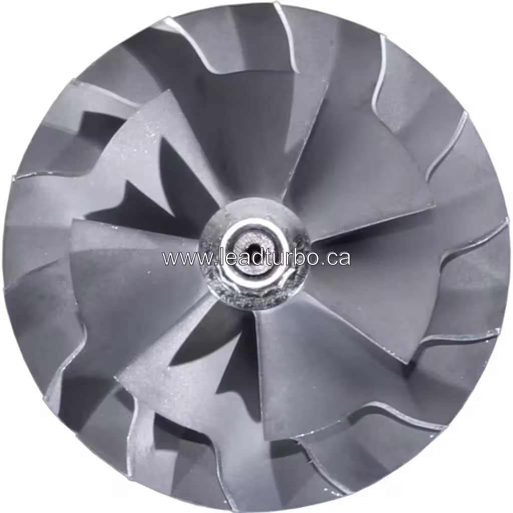 Rotor Assy J96 195-6020 RA - Remplacement Turbo top view