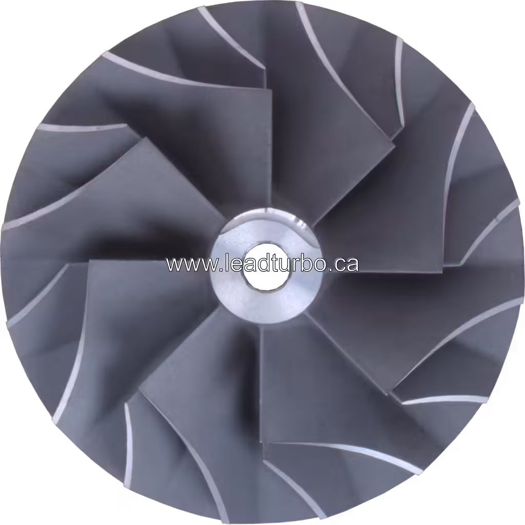 Roue Compresseur 3523553 pour Turbo HC5A Cummins KT38 top view
