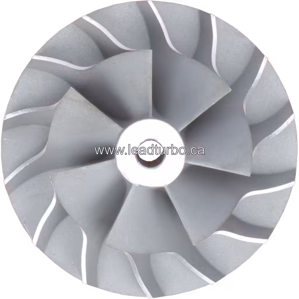 Roue de compresseur 314523 CW pour Turbo J96 top view