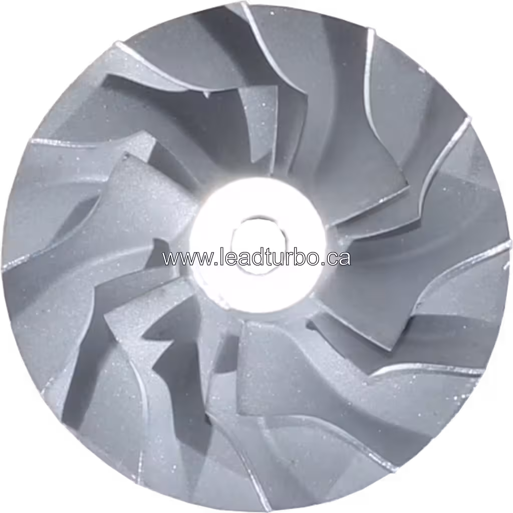 Roue de compresseur 49178-09710 CW pour Turbo TD05-10A Mitsubishi 4D56Q top view