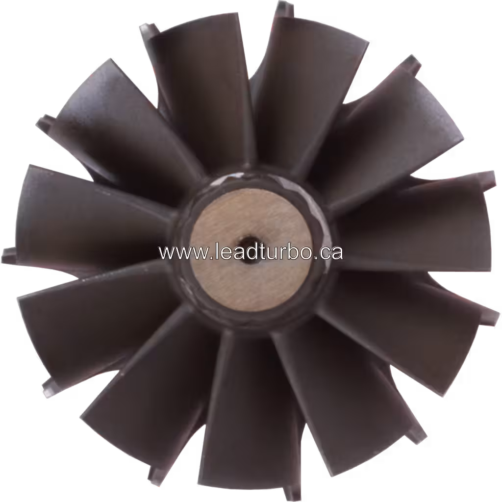 Roue de turbine 2839966 pour Cummins ISX15 HE400VG HE451VE front view