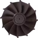 Roue de turbine 3535983 HX55 pour turbocompresseur Cummins ISM Bus thumbnail 2