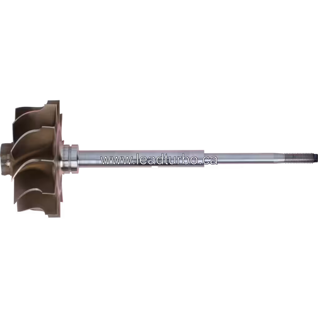 Roue de turbine FOR 4955462HX TW vue de profil avec aubes radiales