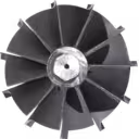 Roue turbine KTR110G-EC4A vue de face