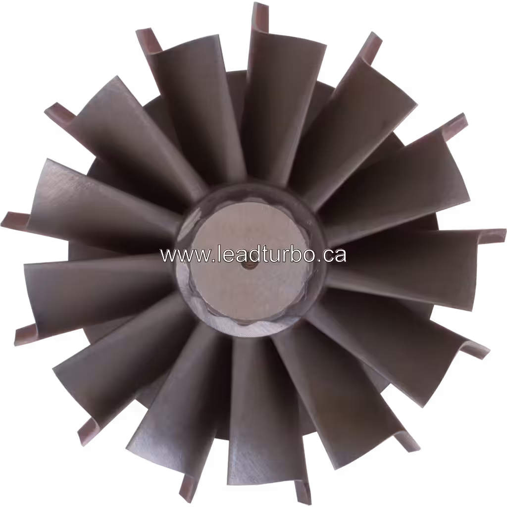 Rueda de Turbina HX82 3819093 TW para Cummins QSK78 top view