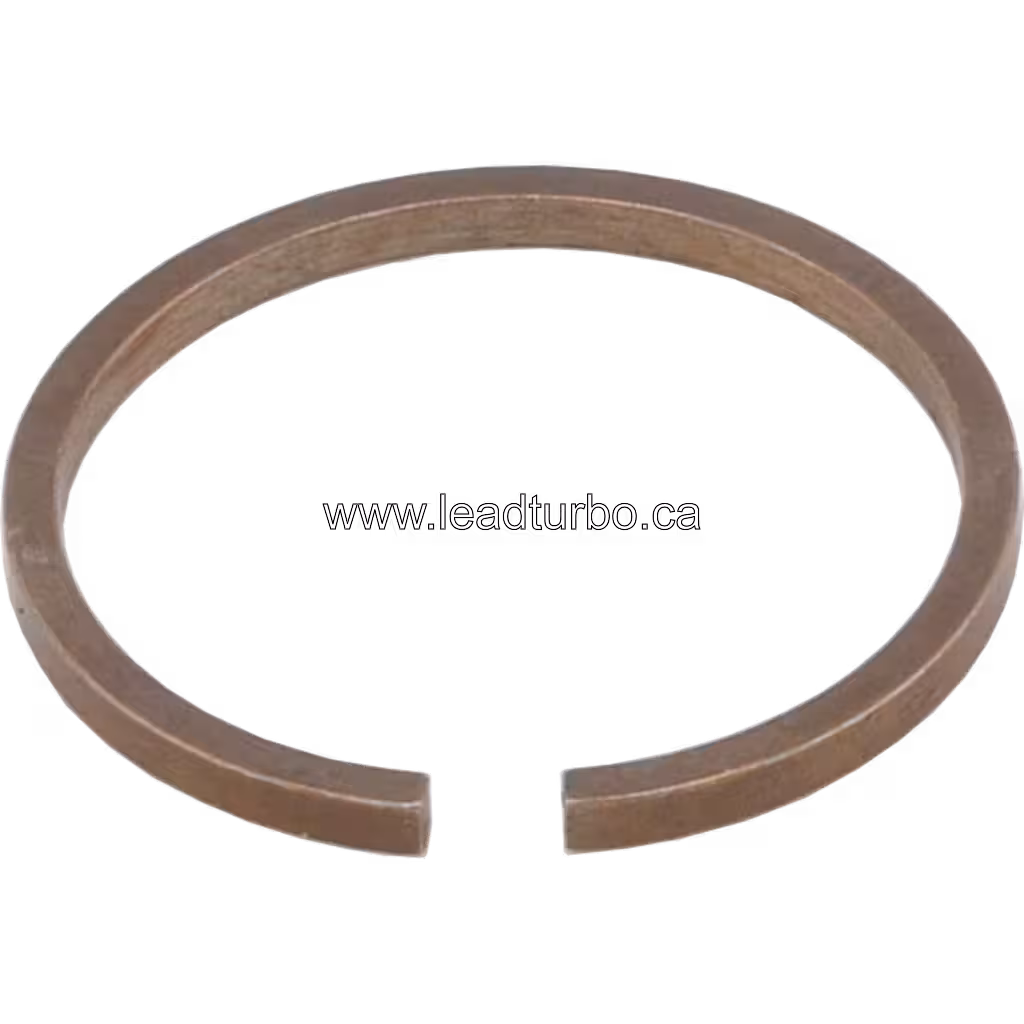 Segment de piston turbo RHE62 VB720016 PRC pour Isuzu 6HE1TC 45 degree view