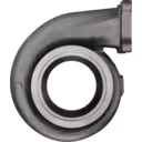 Turbine Housing 2838541 TH HX83 para Cummins QSK38 thumbnail 4