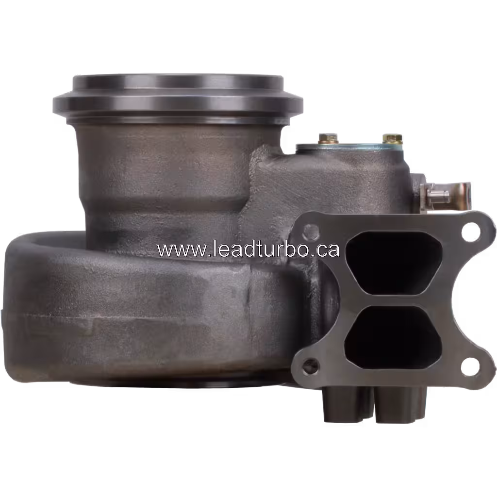 Turbine housing 3506616 HX60W com flange de escape de quatro parafusos