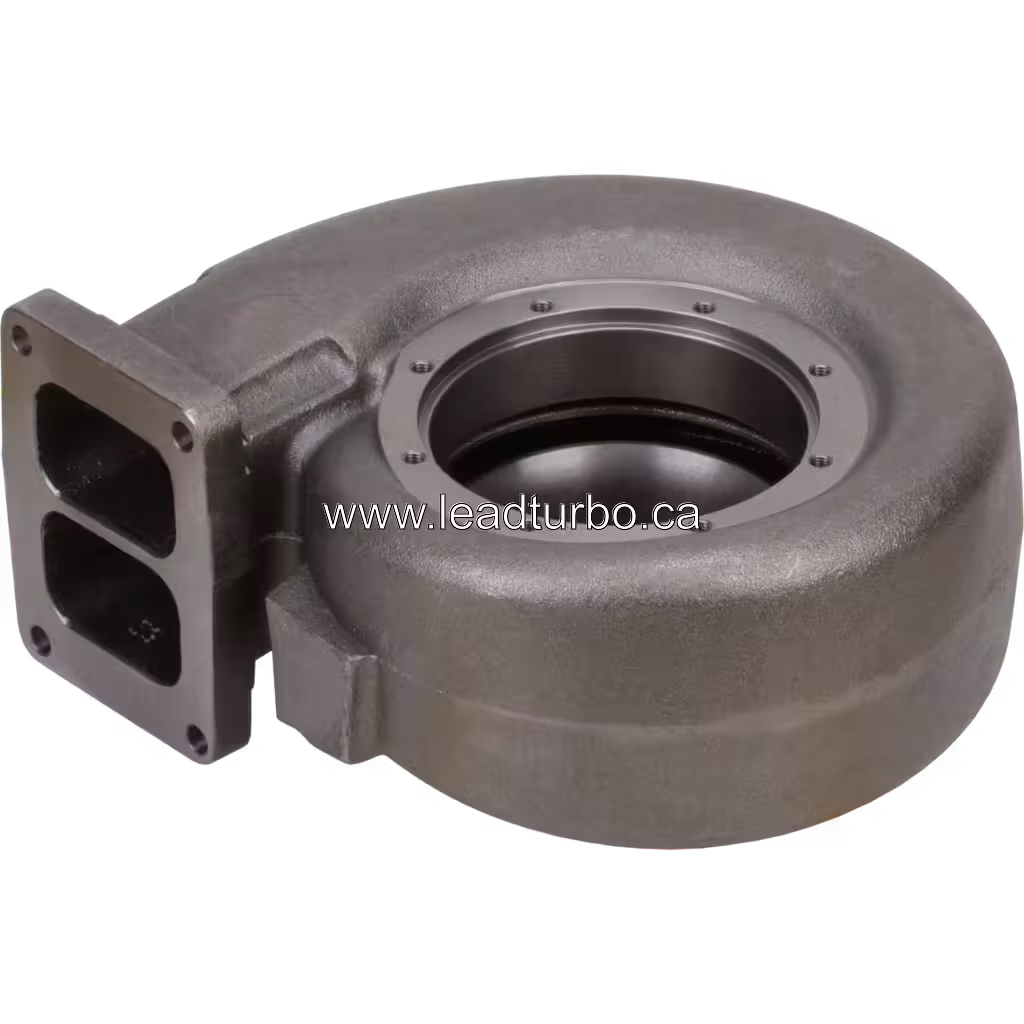 Turbine Housing 3522923, Ansicht von oben 45 Grad, OEM-Ref 3528536