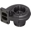 Vista inferior de turbine housing FOR 3802770 TH con superficie de montaje