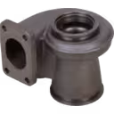 Turbine Housing Flansch und Einlass Detail