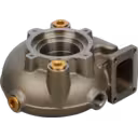 Cummins K38M Turbolader Turbinengehäuse Ansicht