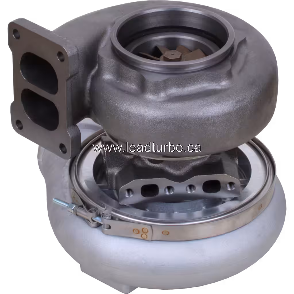 Turbo 6505515032 KTR110G-F45C pour Komatsu HD785-5 bottom 45 degree view