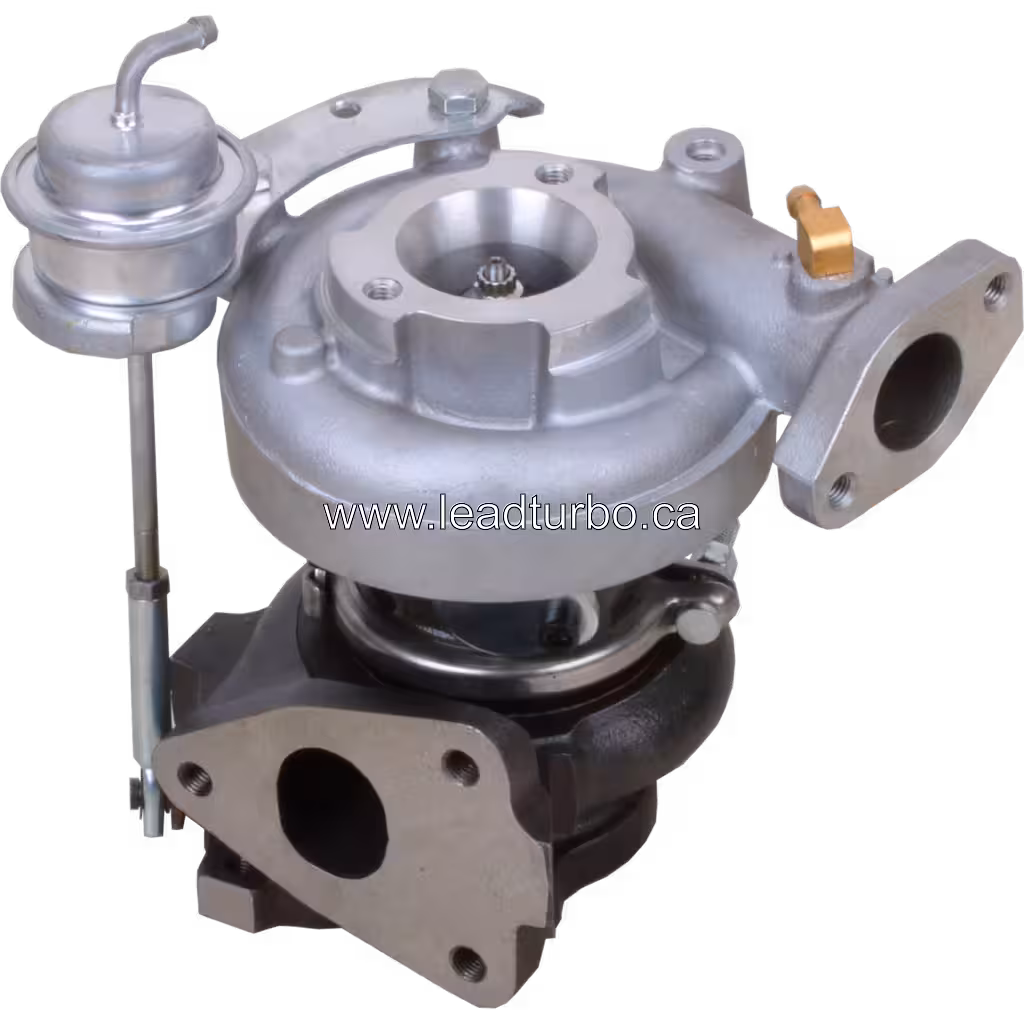 Vista frontal del turbo 17201-46010 referencia 17201-64040
