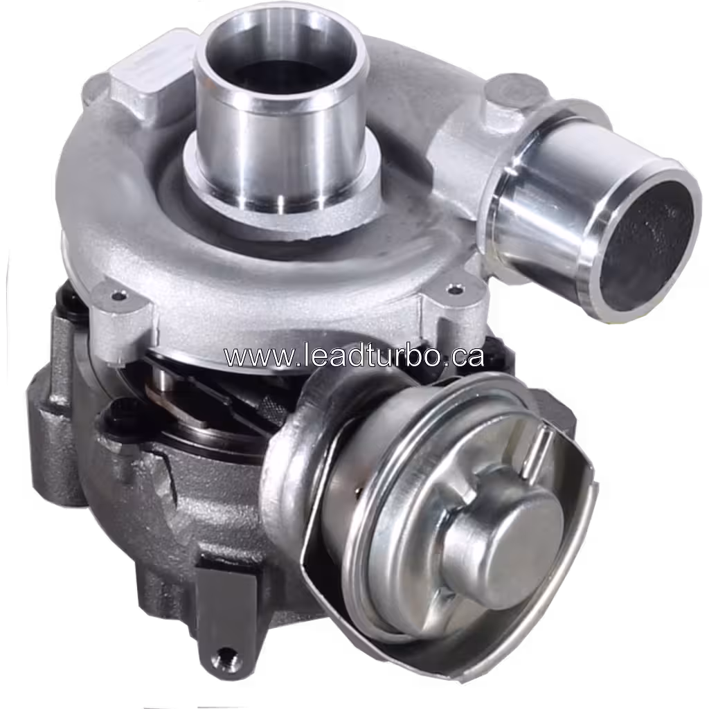 Turbo 17201-27040 vista replacement mostrando entrada del compresor