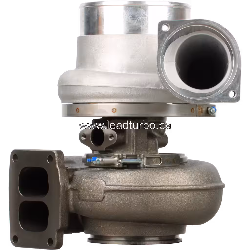 Turbocharger 0R5754 TV8106 com carcaça de compressor prateada e carcaça de turbina cinza escura
