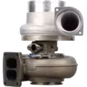 Turbocharger 0R5754 TV8106 com carcaça de compressor prateada e carcaça de turbina cinza escura
