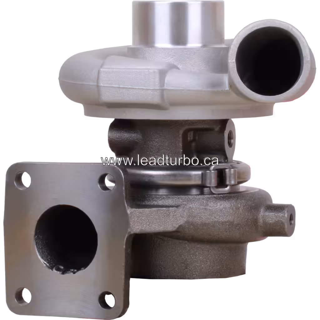 Vista frontal do turbocharger 49179-00220 TD06-11A 8 com carcaça do compressor cinza