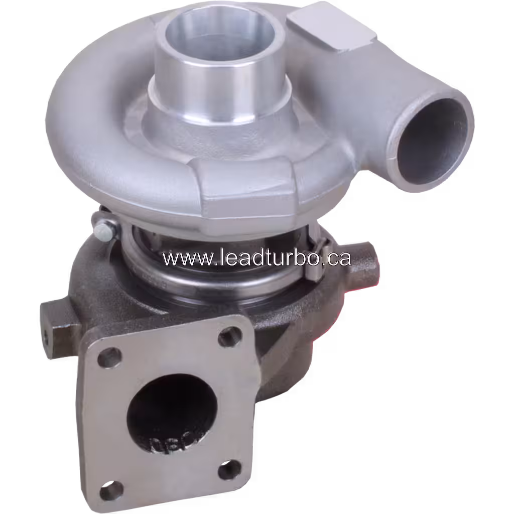 Turbocharger com carcaças de turbina e compressor visíveis para Mitsubishi 4D31T