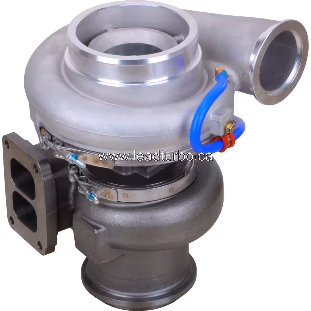 Vista replacement del turbocharger 707866-5008S con brida V-band en la salida del compresor