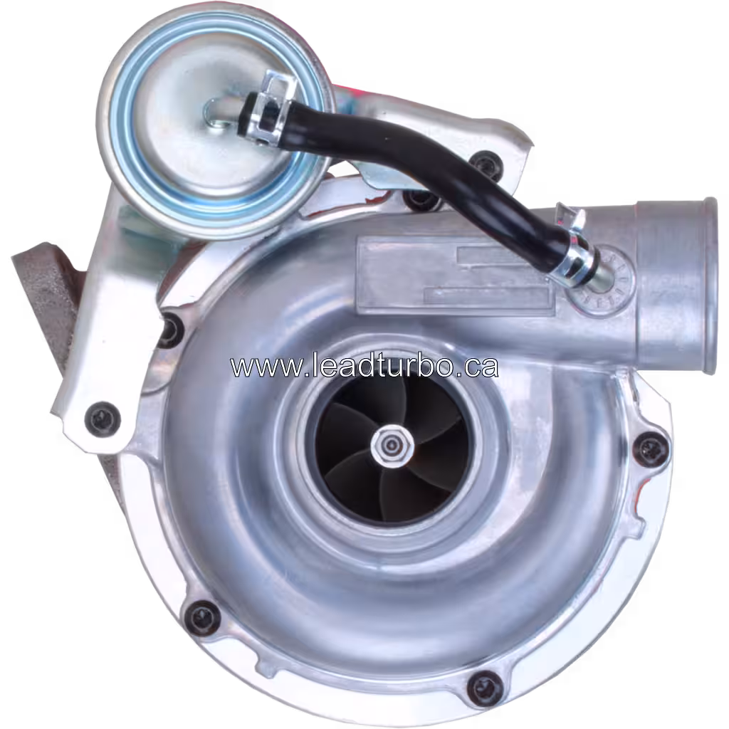 Detalle de la carcasa del compresor del turbo 4JB1TC