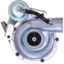 Detalle de la carcasa del compresor del turbo 4JB1TC