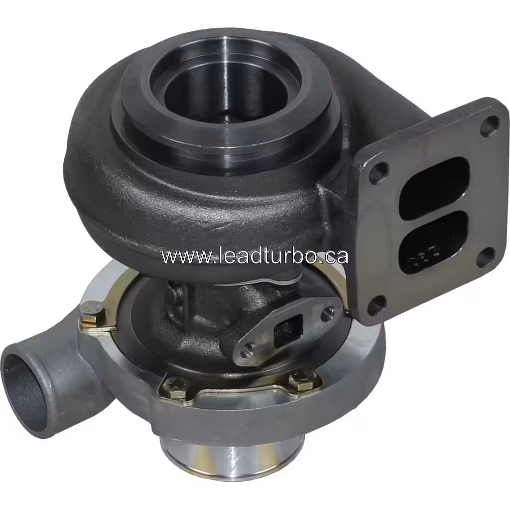 Detalhe do alojamento da turbina John Deere