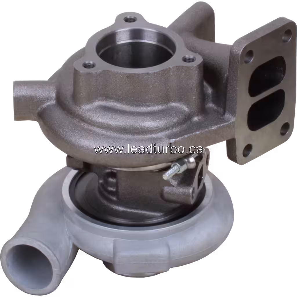 Unidade turbocharger industrial 6D34 vista frontal