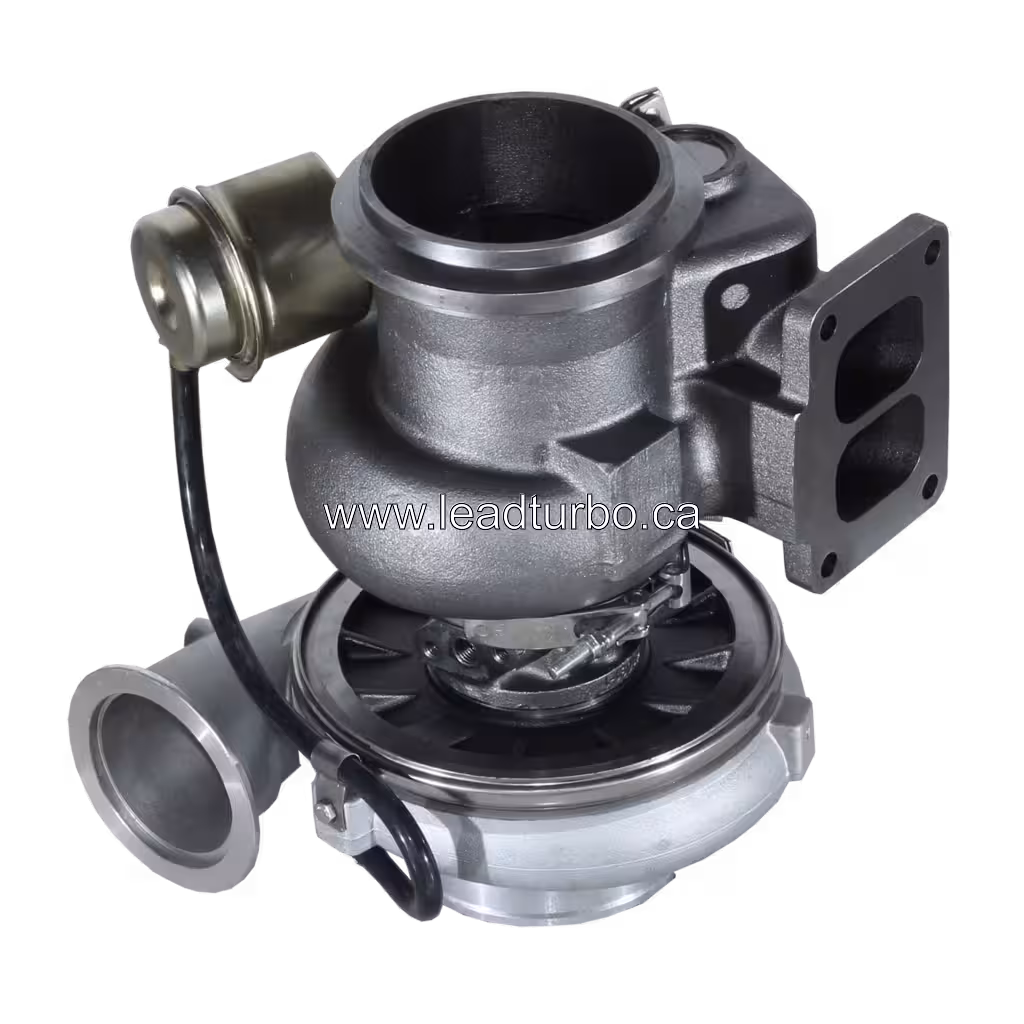 Turbocharger industrial CAT 3176C vista lateral