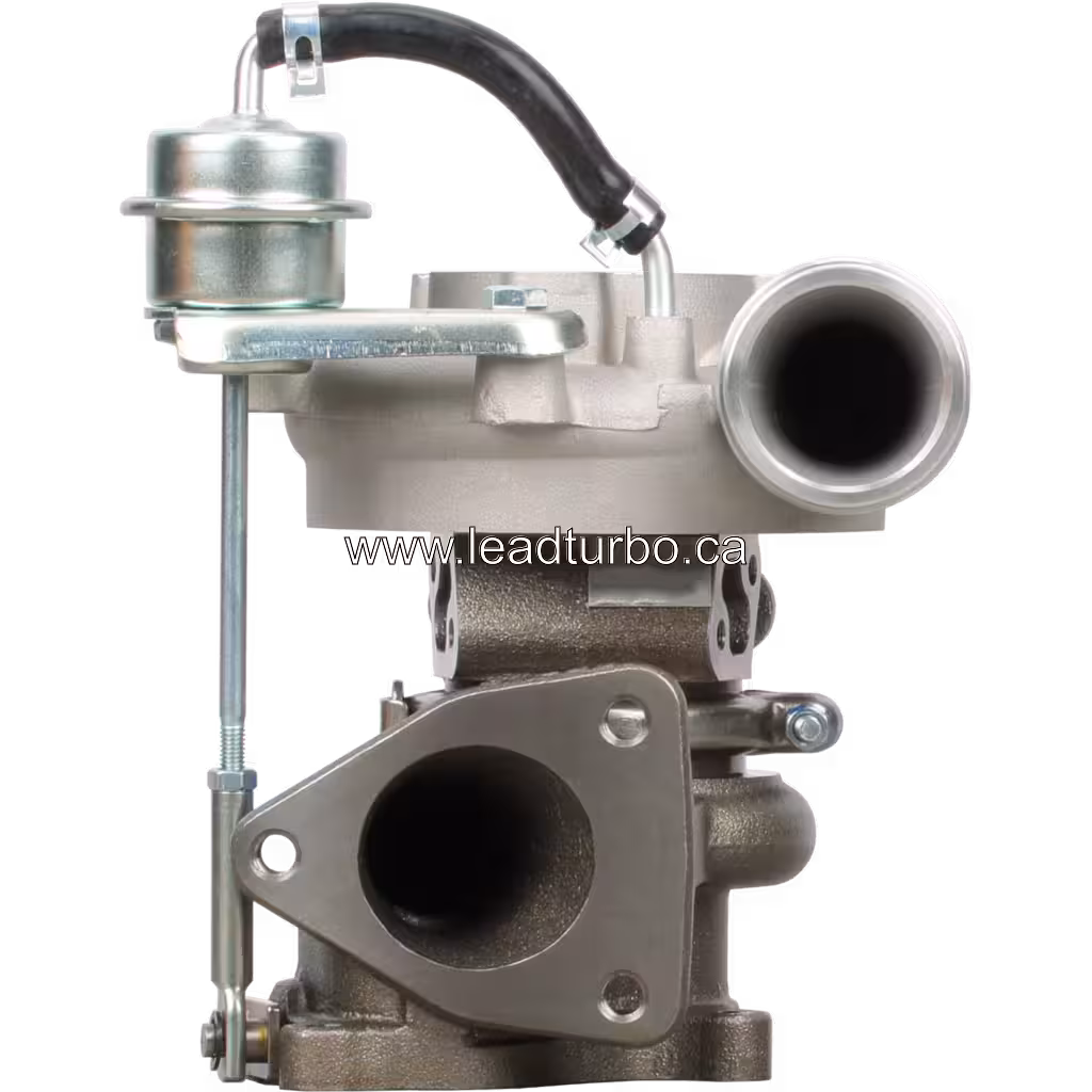 Turbocompresor 17201-67010 CT12B con carcasa de turbina y rueda visible