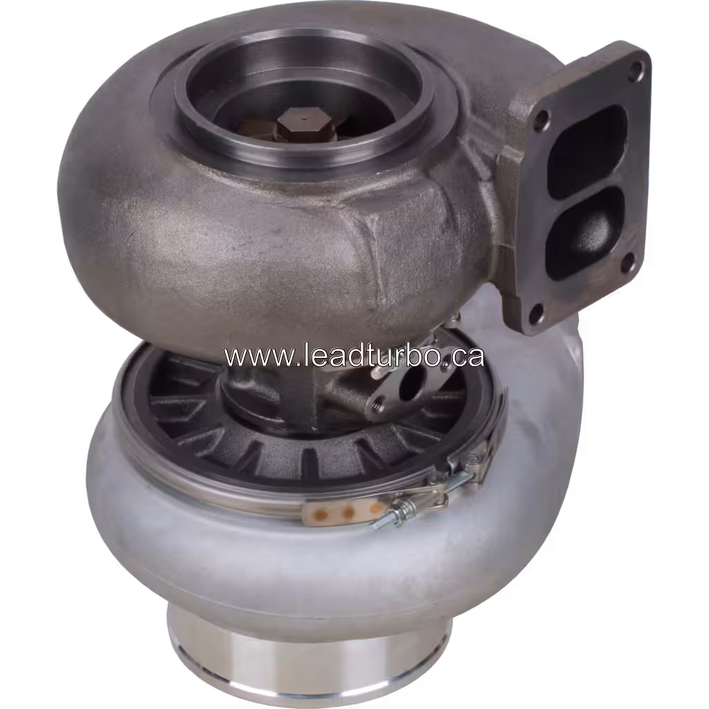 Detalle de turbocompresor para motor CAT 3406W