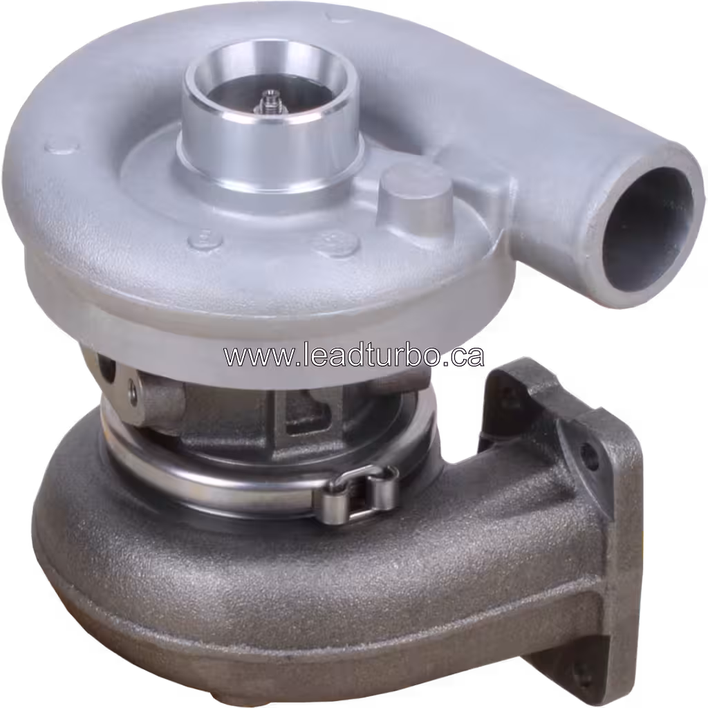Vista lateral del turbocompresor para Bell Equipment 904A
