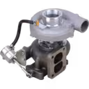 Vista lateral del turbocompresor Isuzu 6BD1T