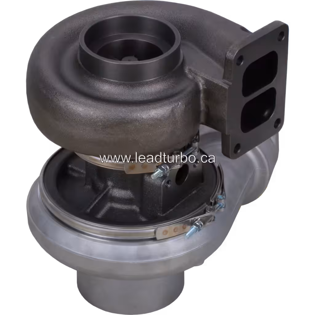Detalle de turbocompresor para maquinaria Caterpillar 3306