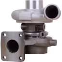 Turbocompresseur 49179-00220 TD06-11A 8 vue avant avec carter compresseur gris